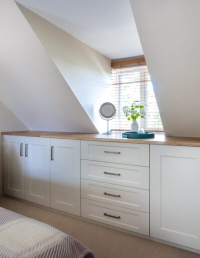 Image of fitted bedroom cupboards and drawers