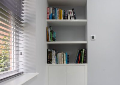 Image of bespoke cupboards and shelves