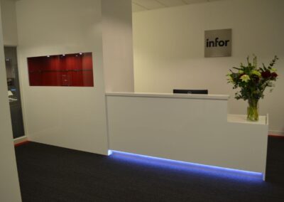 Image of an office reception area