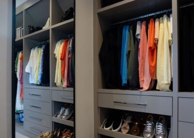 Image of dressing room shoes drawers